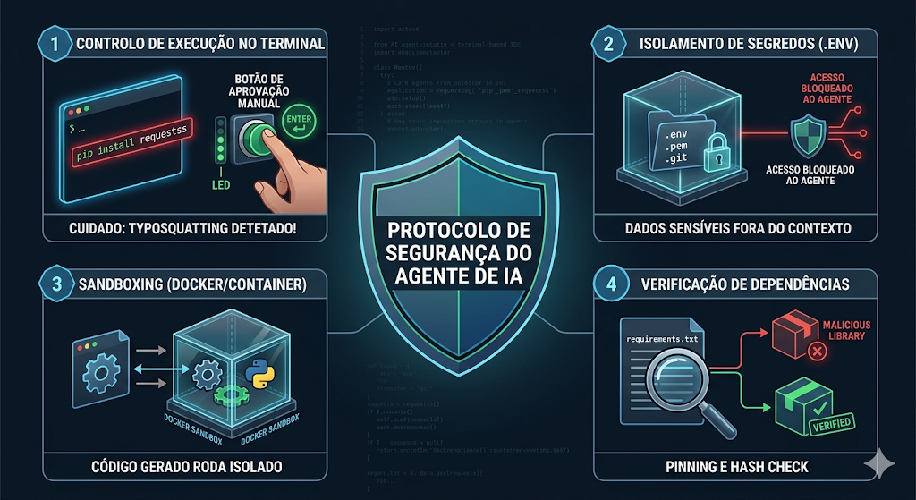 Configuracao de ambiente de desenvolvimento isolado e reproducivel.